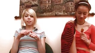 Horny teens from estonian and lollipops