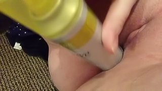 18 Year Old Touching Herself In Front of Daddy