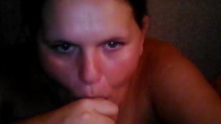 BBW Blowjob & Facial