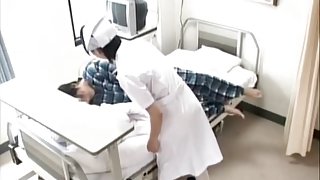 Hardcore Japanese fuck for a hot nurse in the hospital