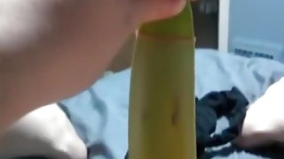 Banana replaced her boyfriends penis